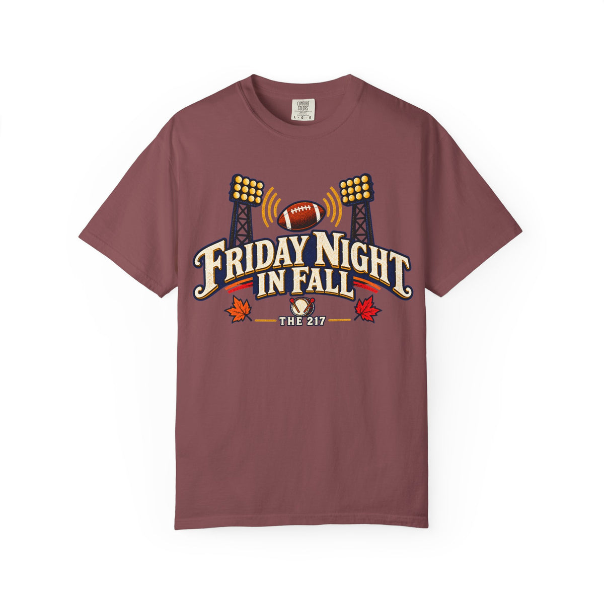 Friday Night In Fall Football T-Shirt