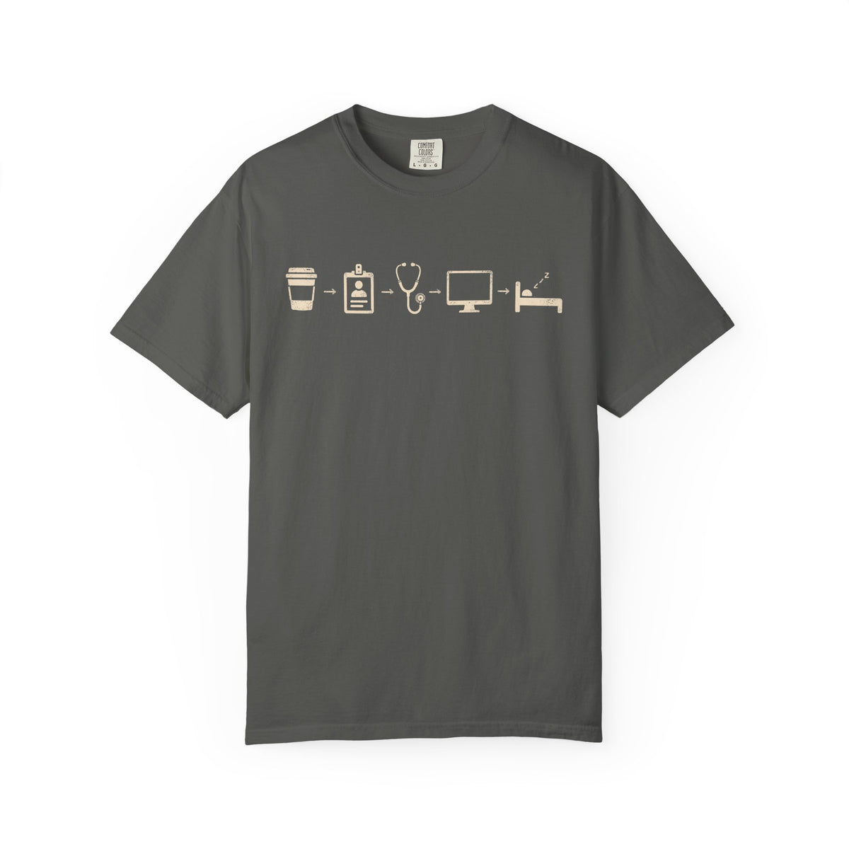 Healthcare Worker Timeline T-Shirt