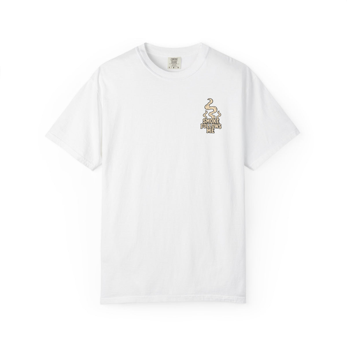Smoke Follows Me Chest T-Shirt