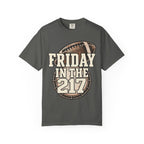 Friday In The 217 Football Drum T-Shirt