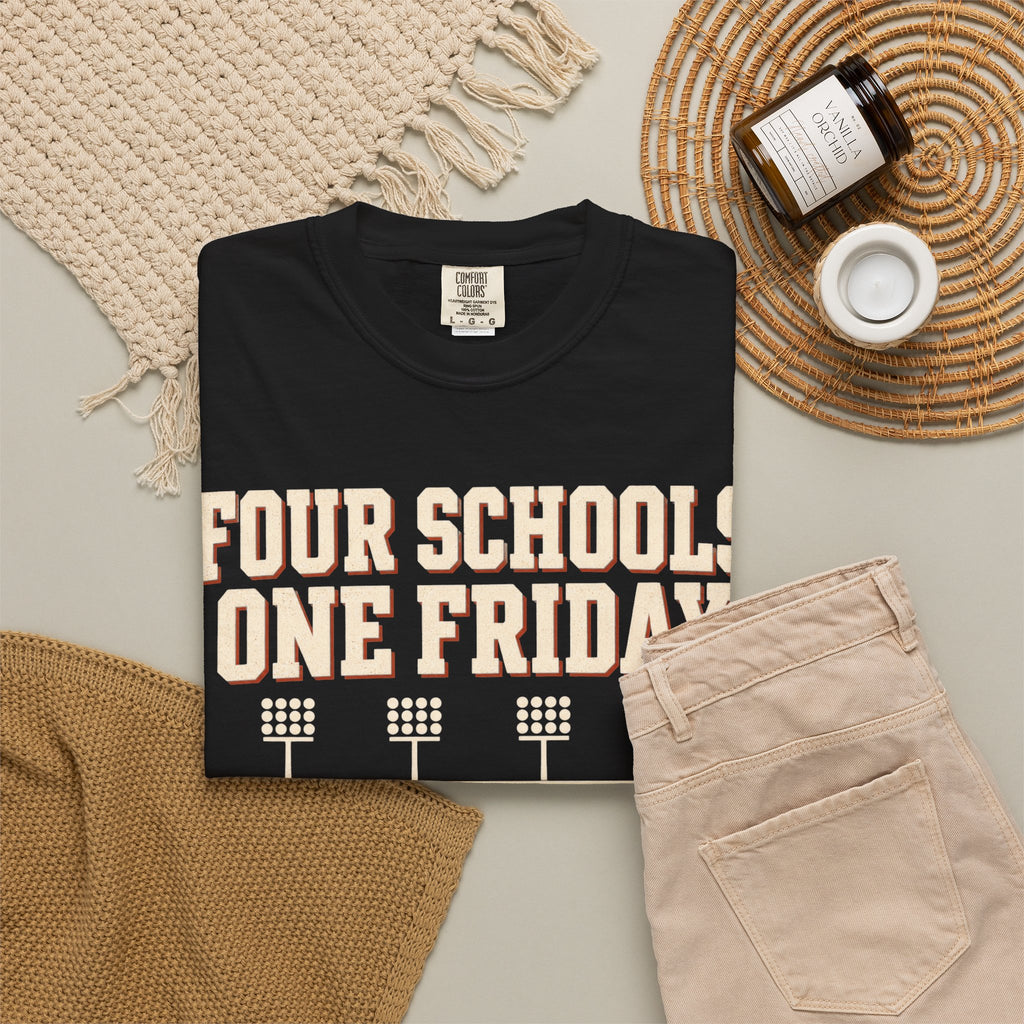 Four Schools One Friday Football T-Shirt