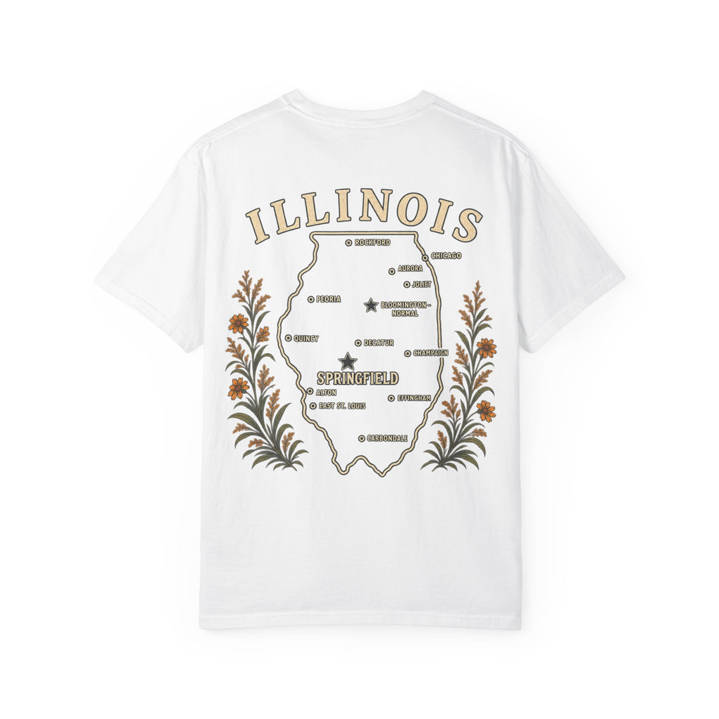 Springfield Autumn Map T-Shirt