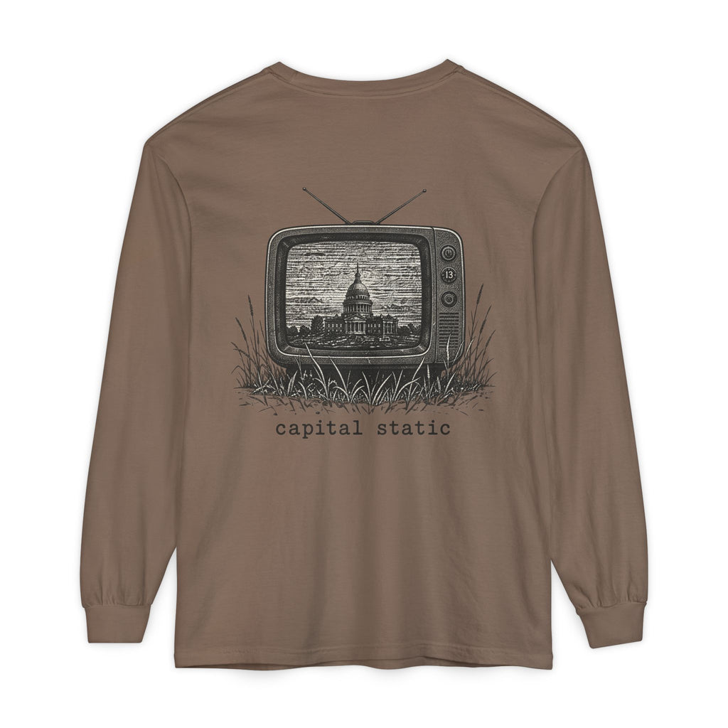 Capital Static TV Screen Long Sleeve Shirt