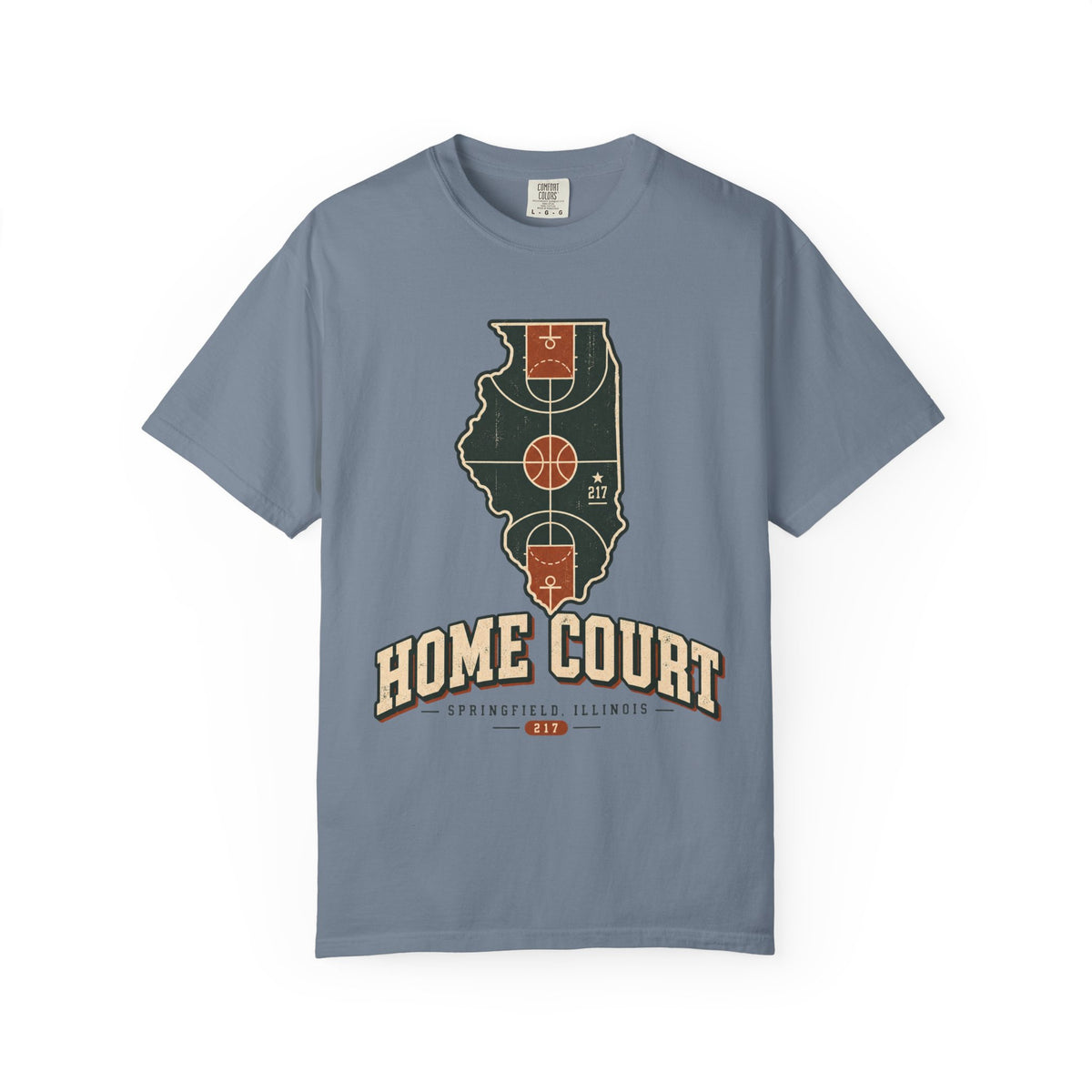 Home Court 217 Basketball T-Shirt