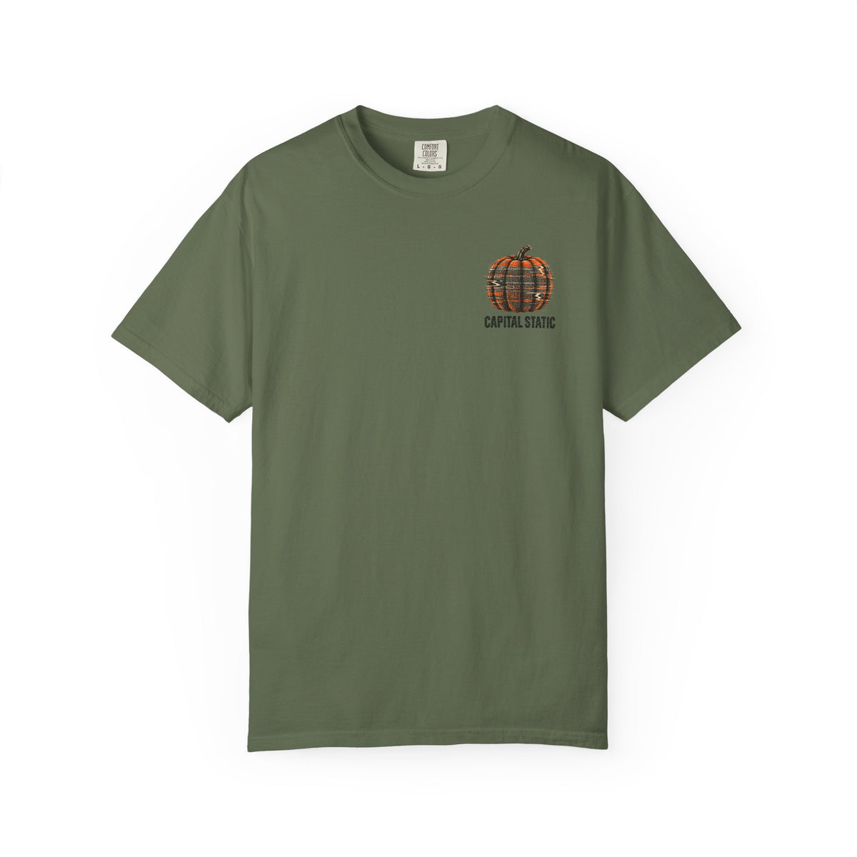 Pumpkin Static Chest T-Shirt