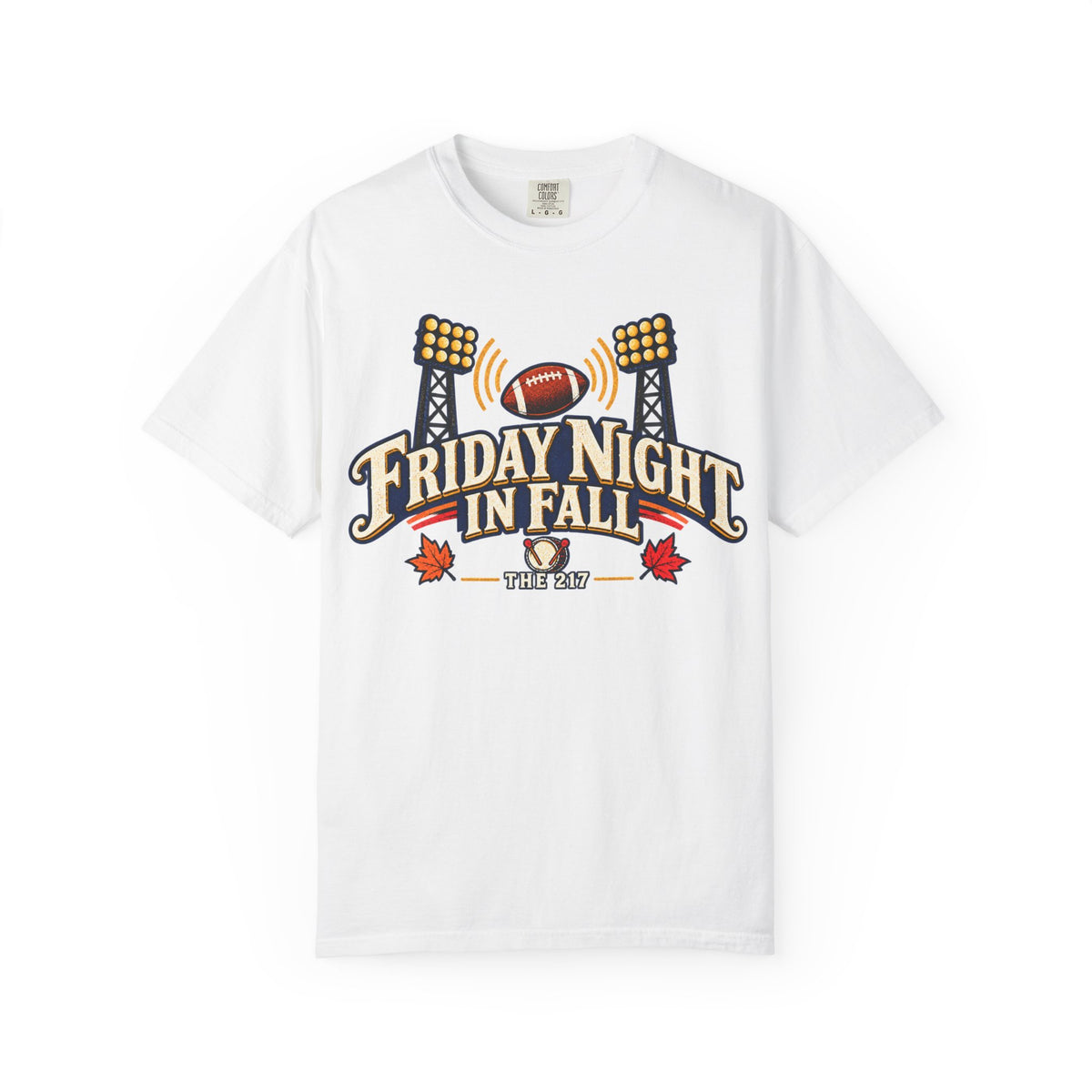 Friday Night In Fall Football T-Shirt