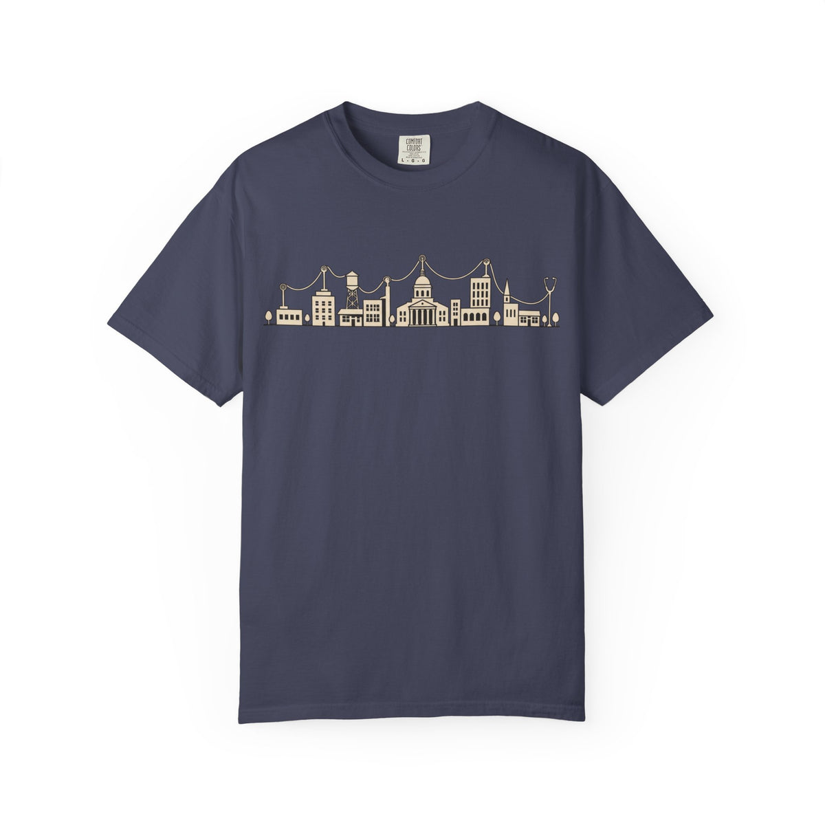 Stethoscope Power Line Capital T-Shirt