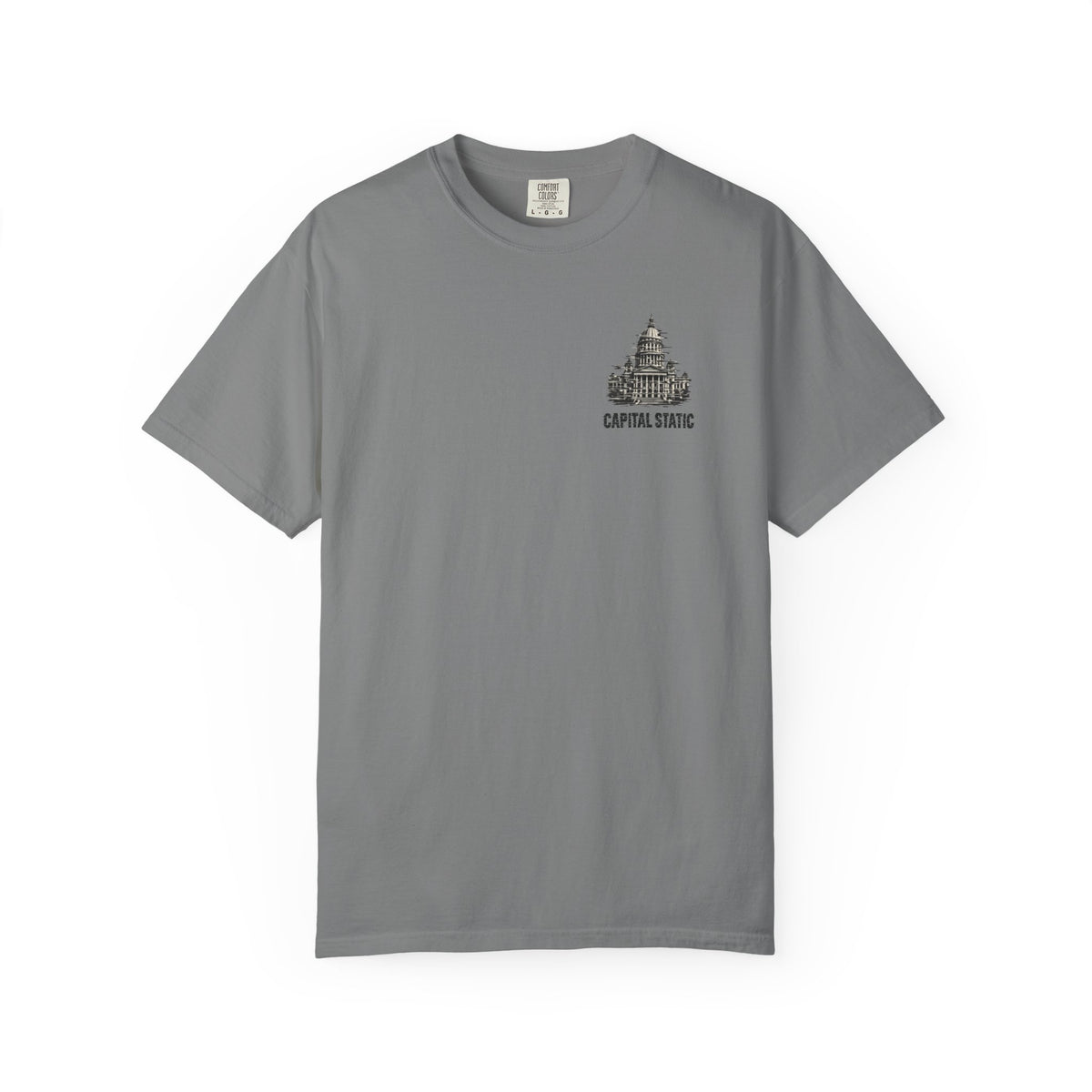 Capital Building Static Chest T-Shirt