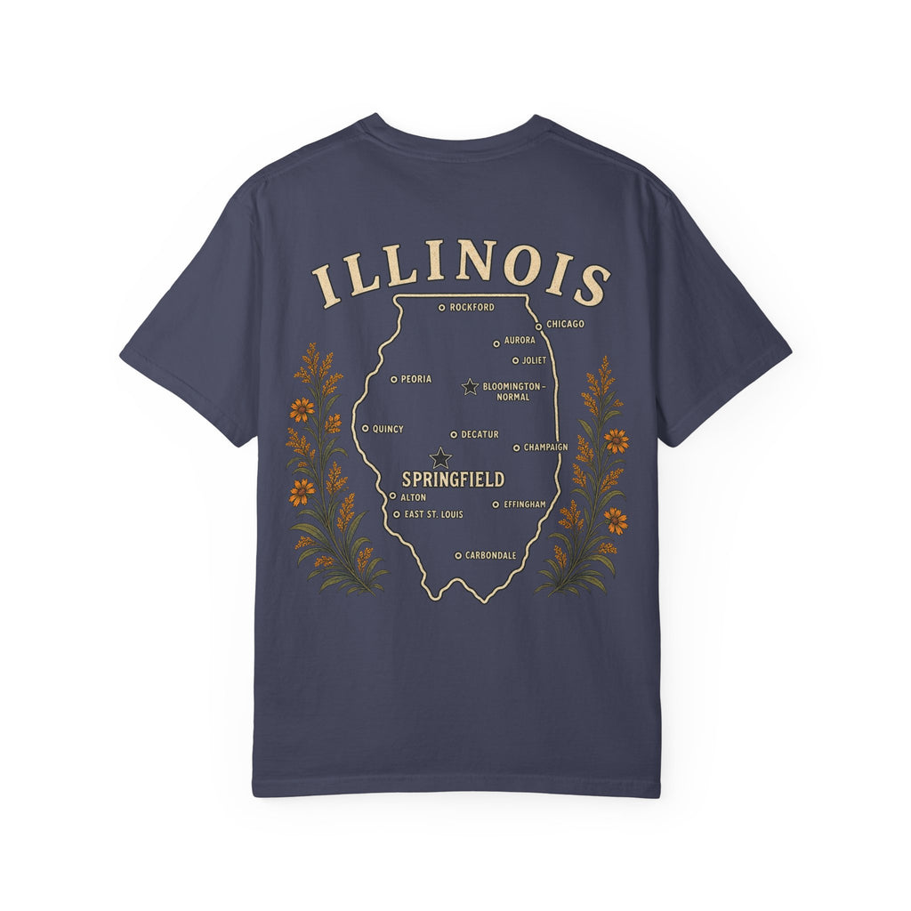 Springfield Autumn Map T-Shirt