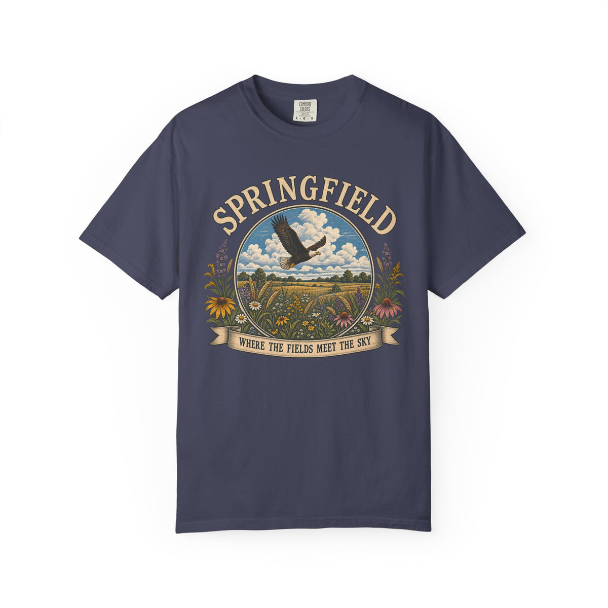 Springfield Summer Map T-Shirt