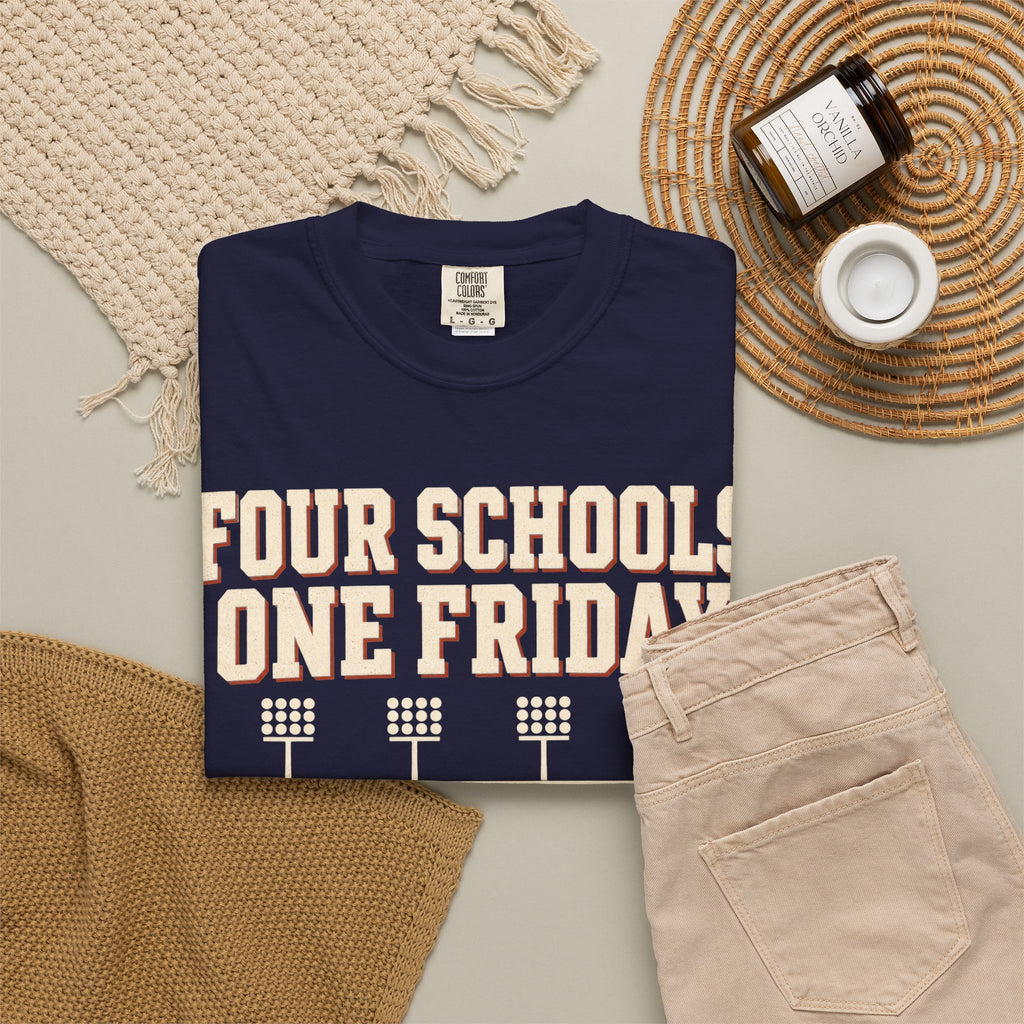 Four Schools One Friday Football T-Shirt