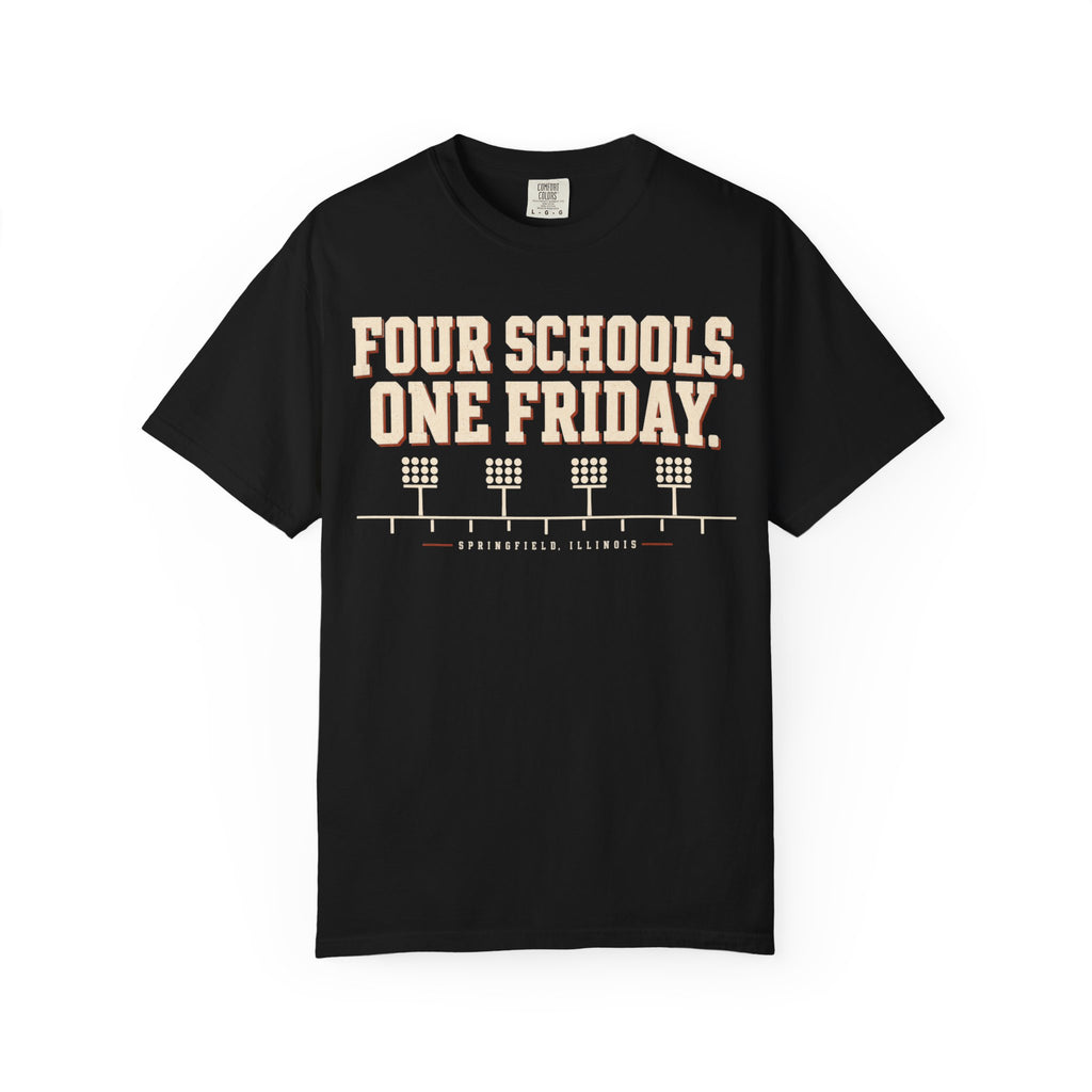 Four Schools One Friday Football T-Shirt