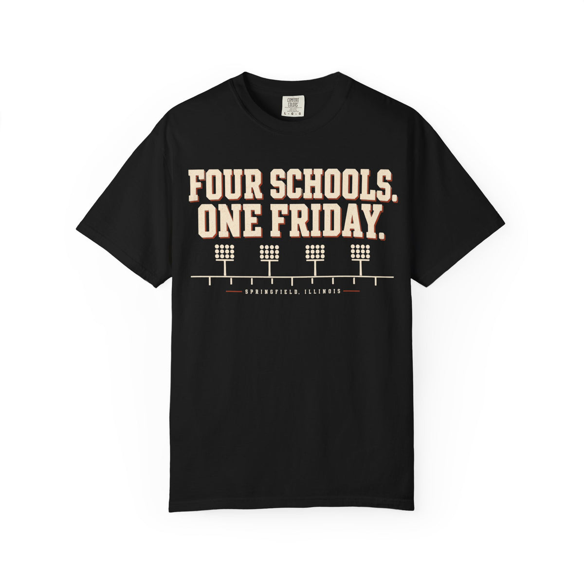Four Schools One Friday Football T-Shirt