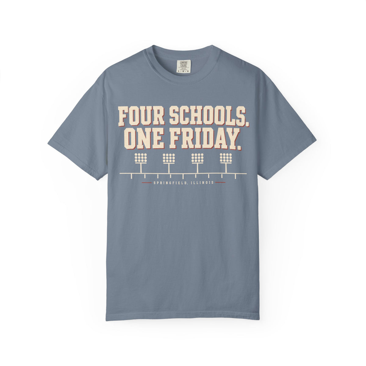 Four Schools One Friday Football T-Shirt