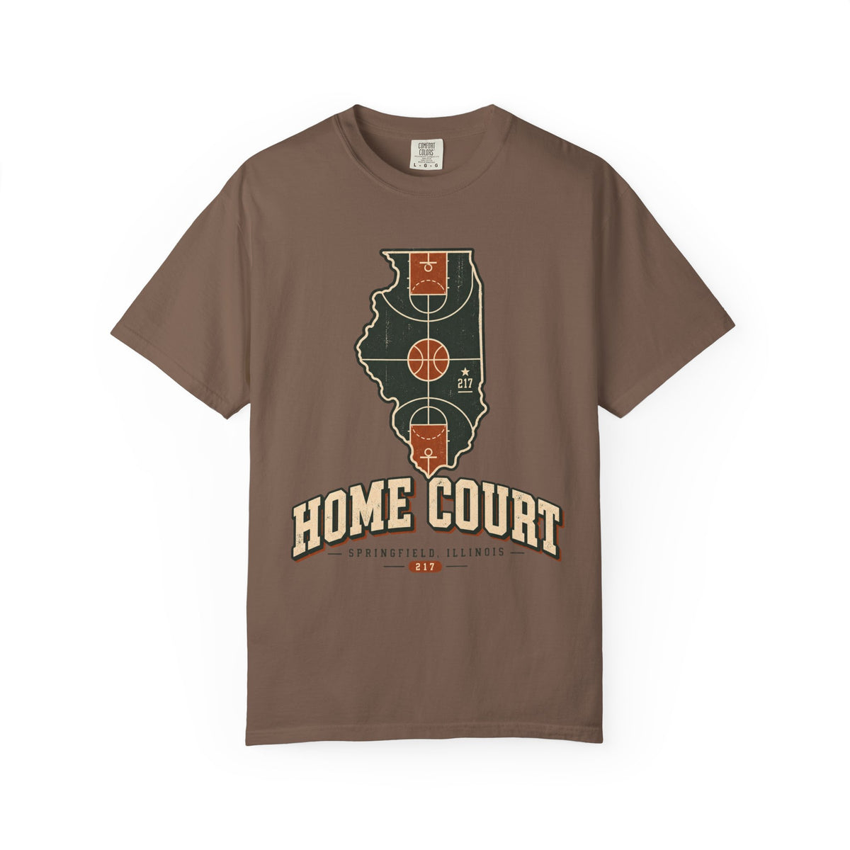 Home Court 217 Basketball T-Shirt