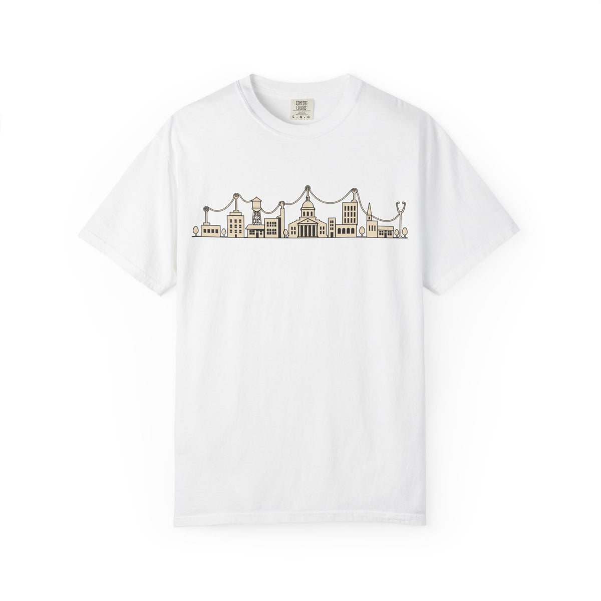 Stethoscope Power Line Capital T-Shirt
