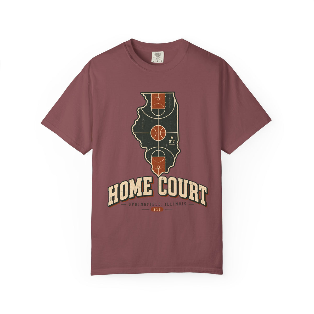 Home Court 217 Basketball T-Shirt