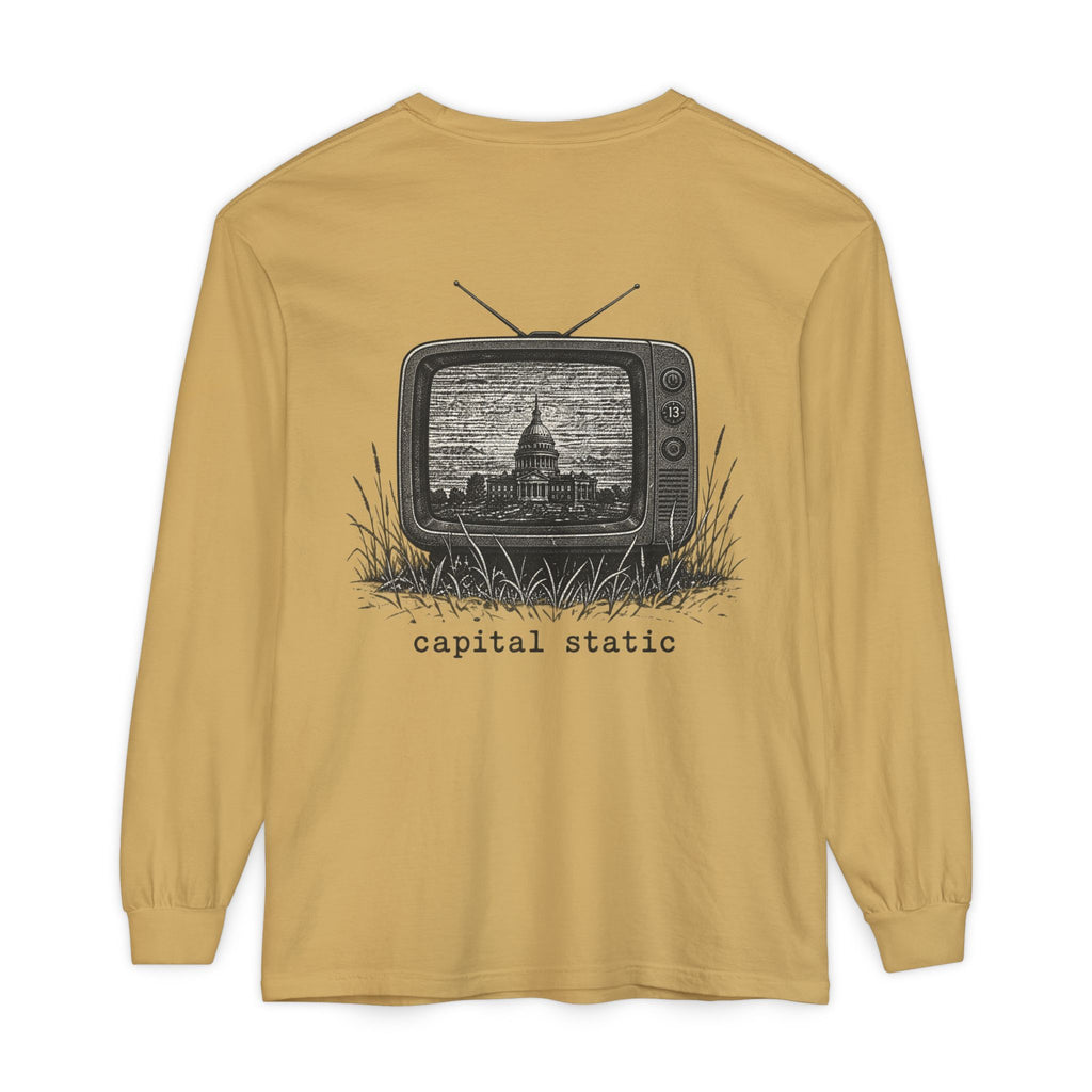 Capital Static TV Screen Long Sleeve Shirt