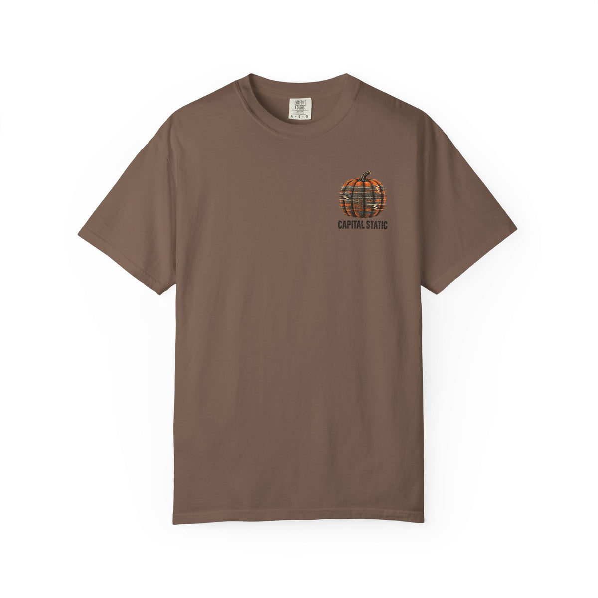 Pumpkin Static Chest T-Shirt