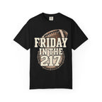 Friday In The 217 Football Drum T-Shirt