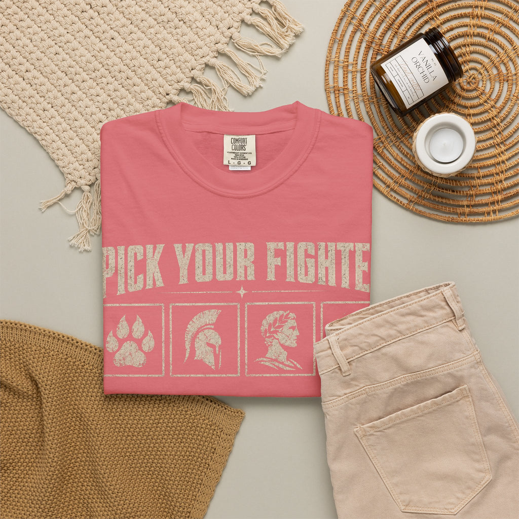 Pick Your Fighter Schools T-Shirt