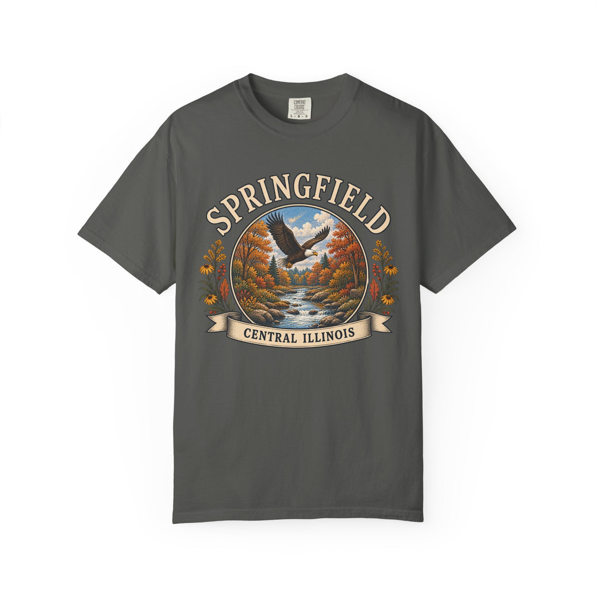 Springfield Autumn Map T-Shirt