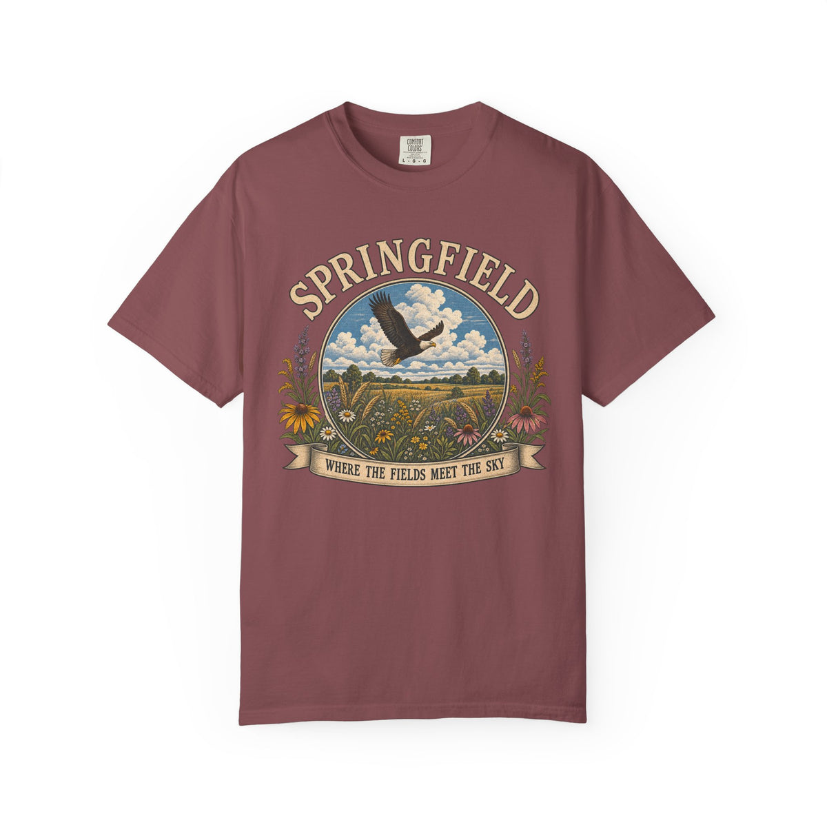 Springfield Summer Map T-Shirt