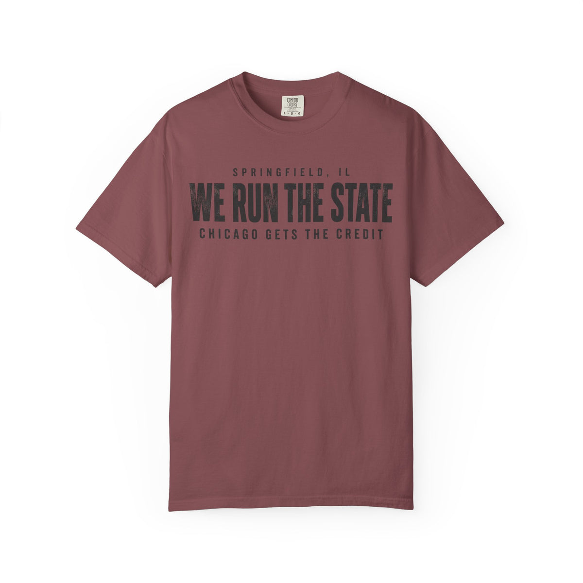 We RunThe State Springfield T-Shirt