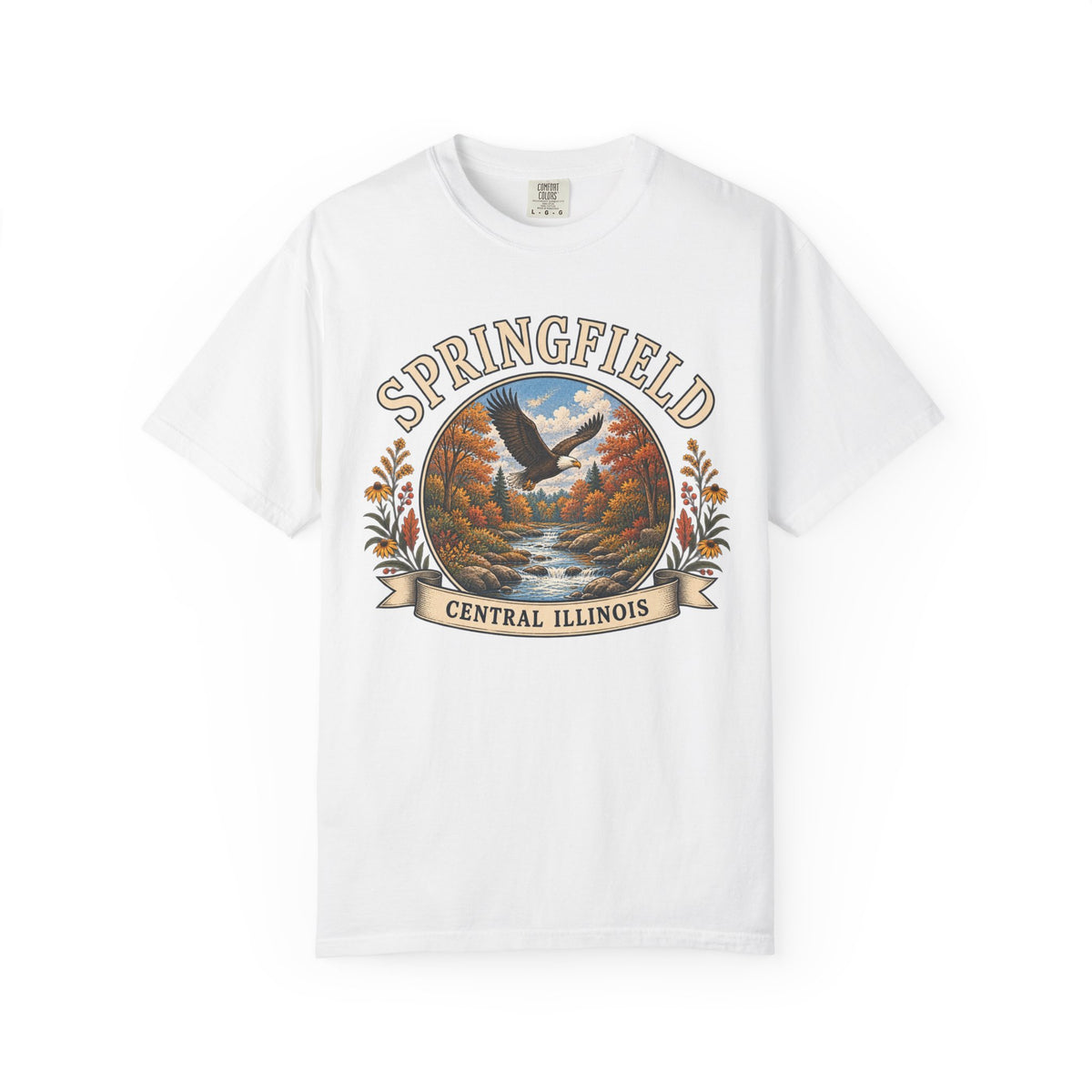 Springfield Autumn Map T-Shirt