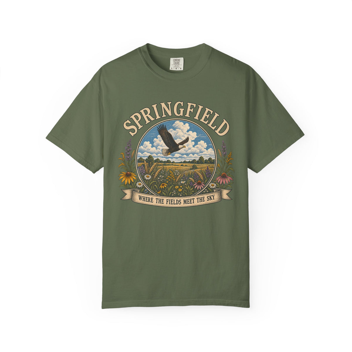 Springfield Summer Map T-Shirt
