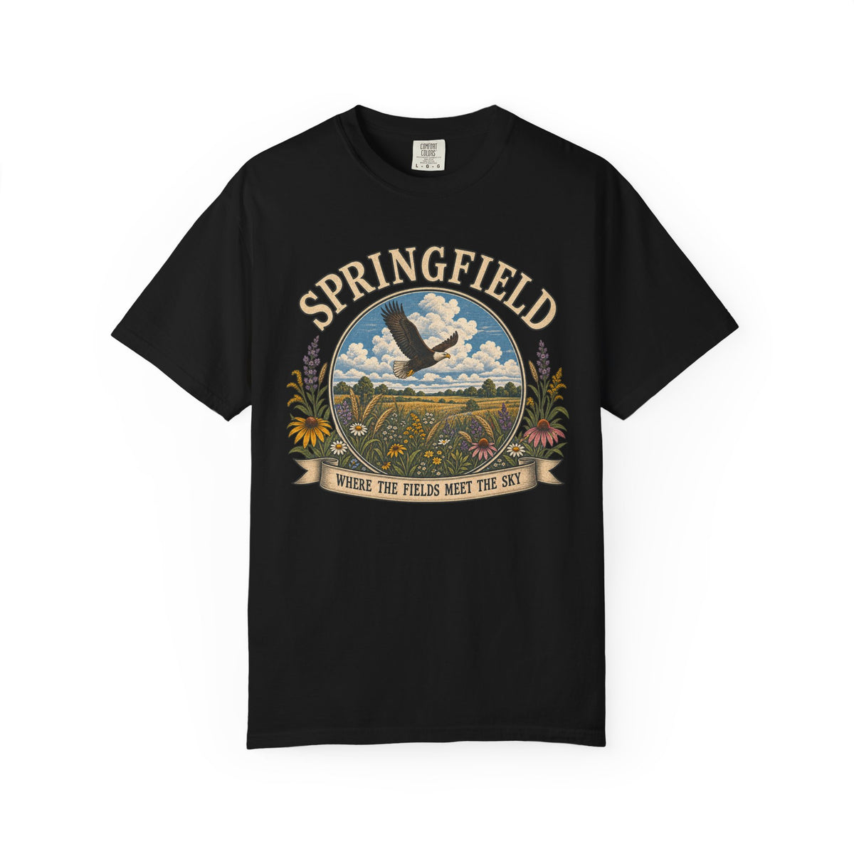 Springfield Summer Map T-Shirt