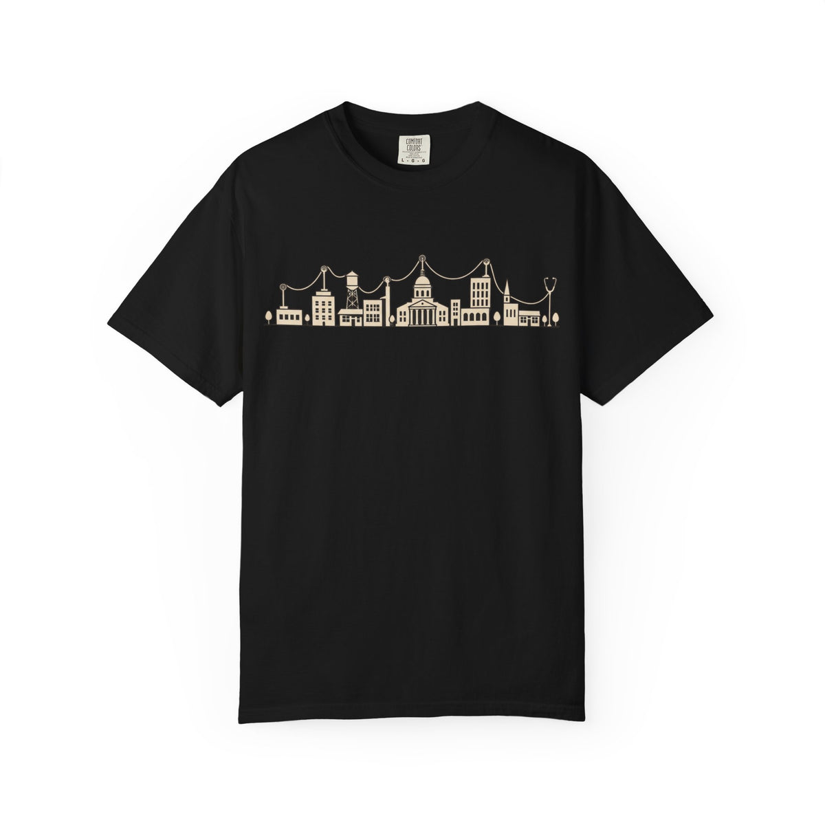 Stethoscope Power Line Capital T-Shirt