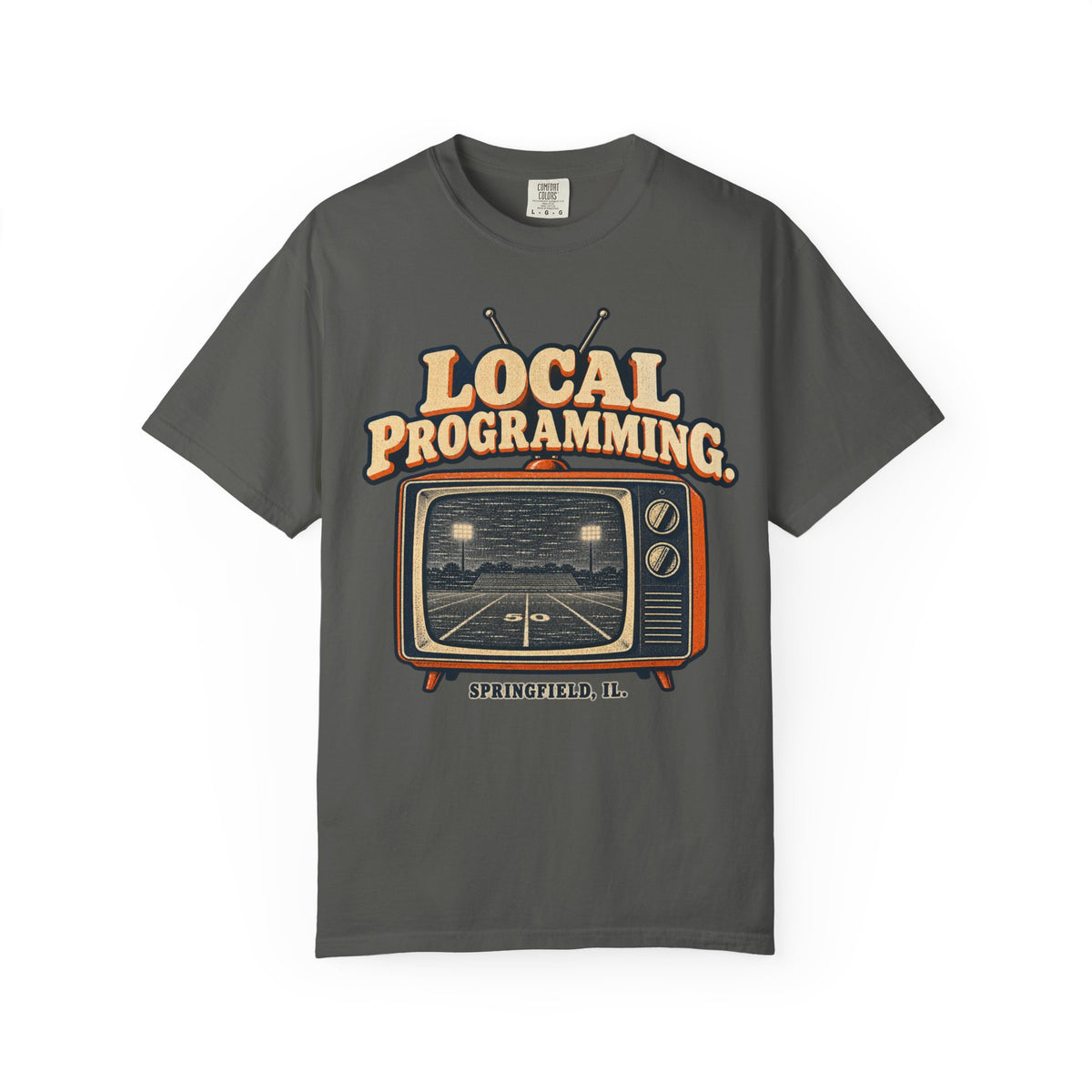 Local Programming Vintage Football T-Shirt