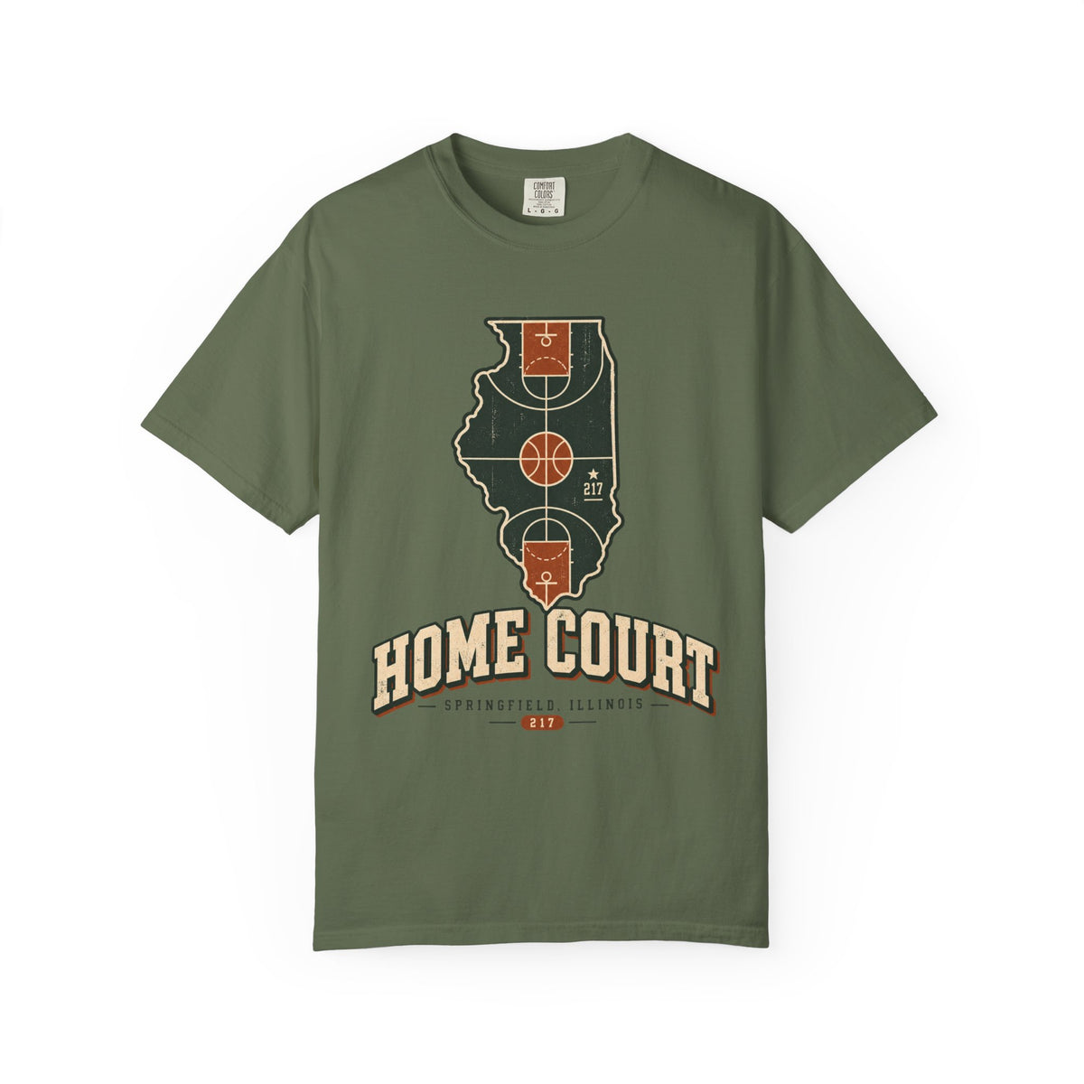 Home Court 217 Basketball T-Shirt