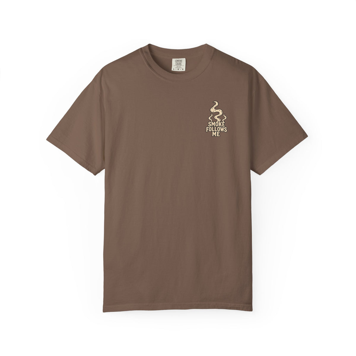 Smoke Follows Me Chest T-Shirt