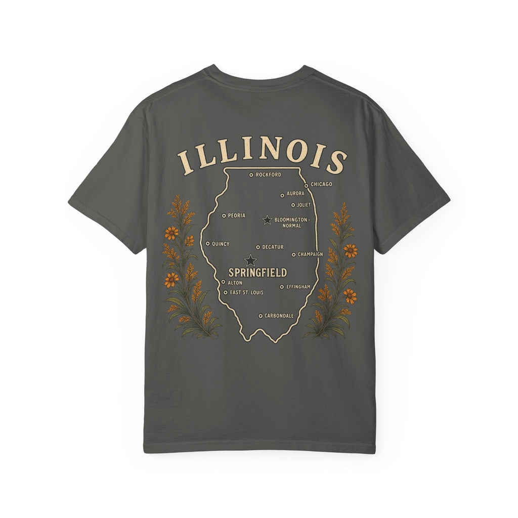 Springfield Autumn Map T-Shirt