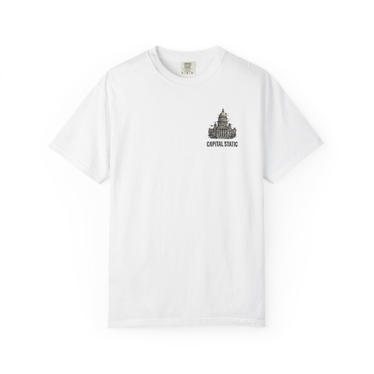 Capital Building Static Chest T-Shirt