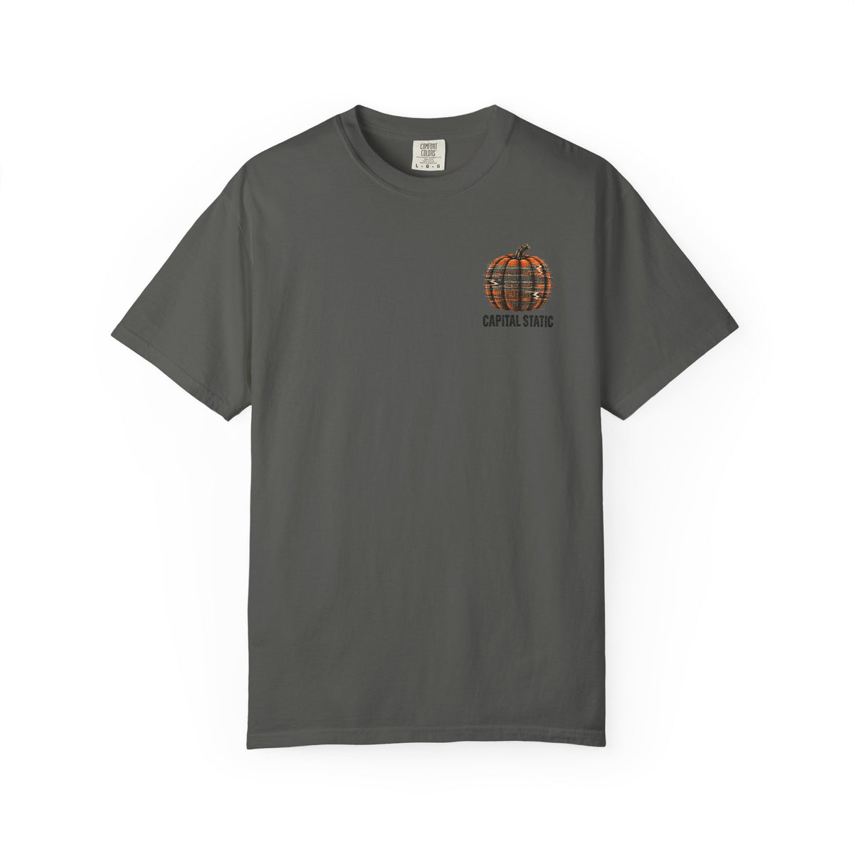 Pumpkin Static Chest T-Shirt