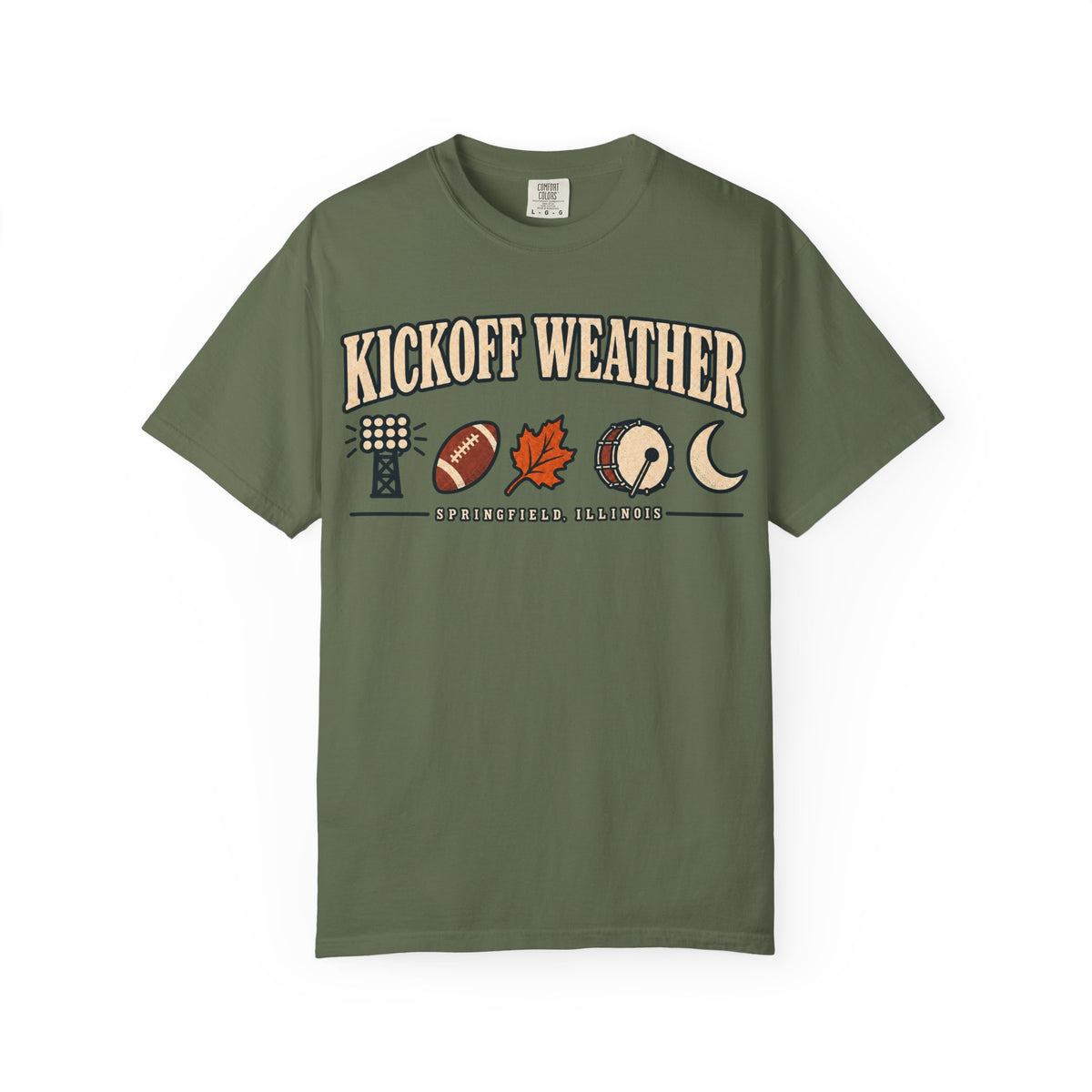 Kickoff Weather Springfield Illinois T-Shirt