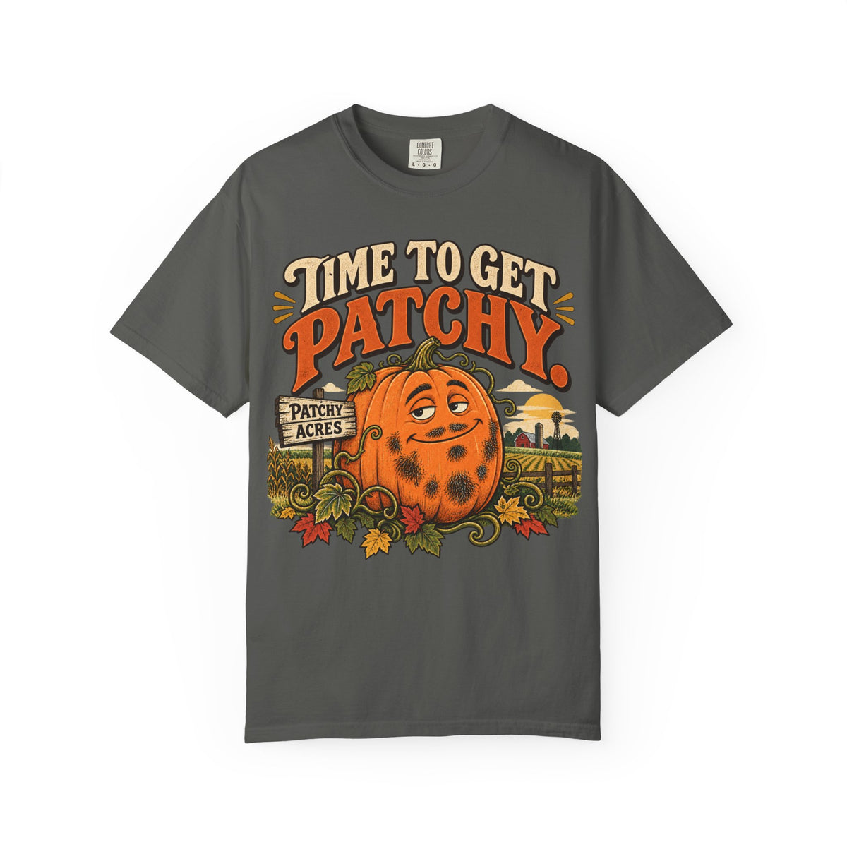 Time To Get Patchy Beard T-Shirt