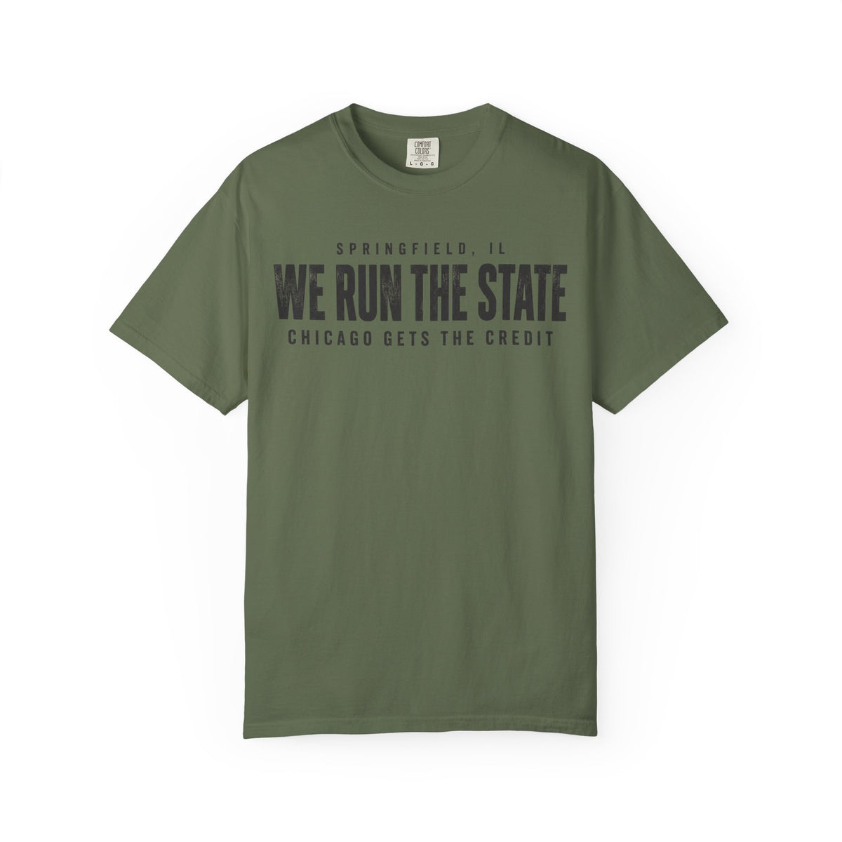 We RunThe State Springfield T-Shirt