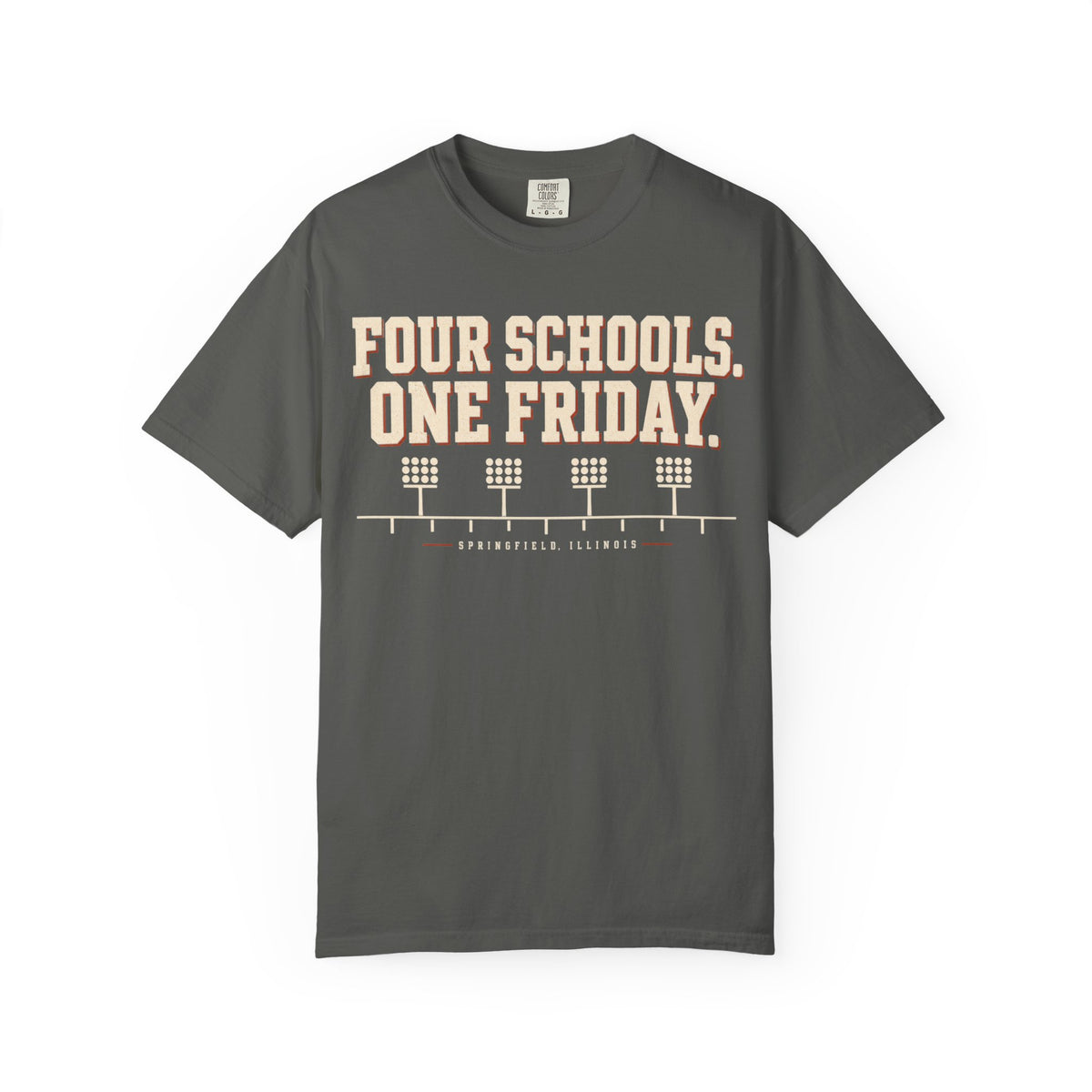 Four Schools One Friday Football T-Shirt