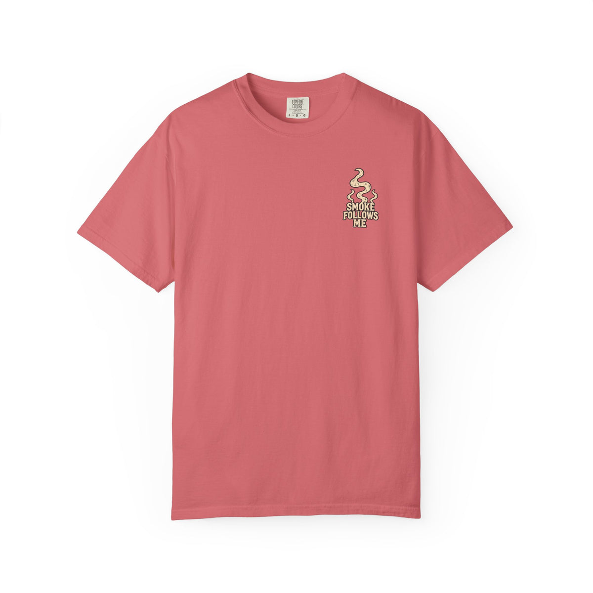 Smoke Follows Me Chest T-Shirt