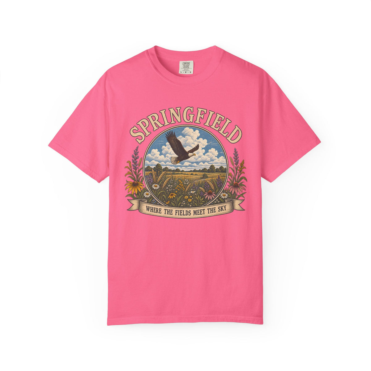 Springfield Summer Map T-Shirt