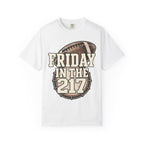 Friday In The 217 Football Drum T-Shirt