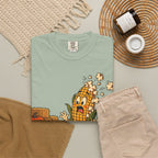 Corn Popping By Bonfire T-Shirt