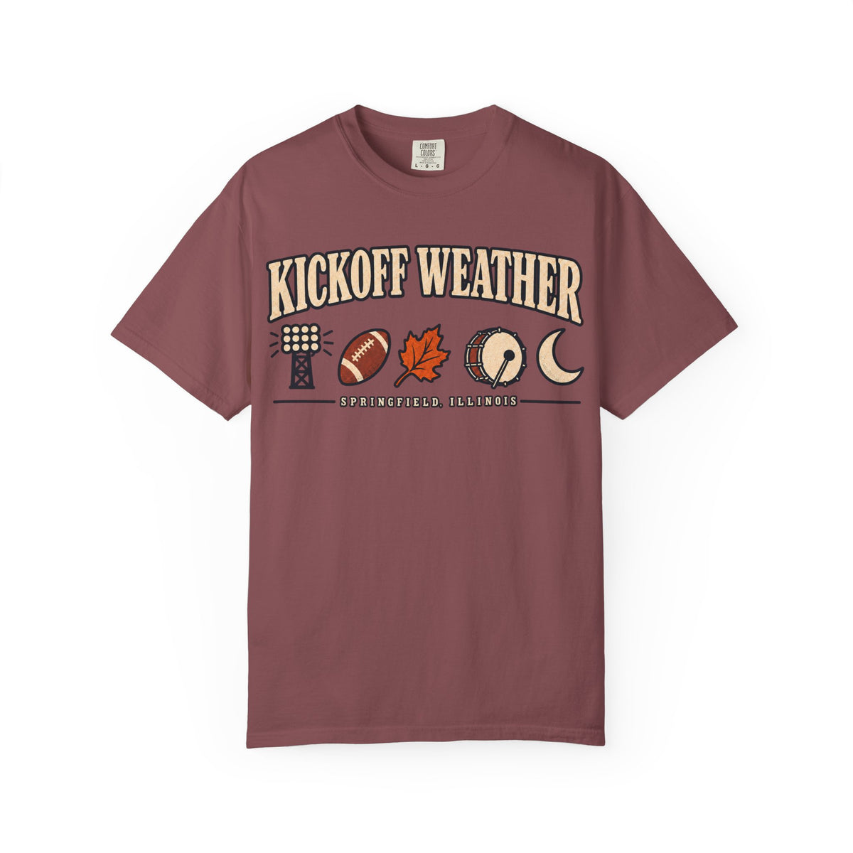 Kickoff Weather Springfield Illinois T-Shirt