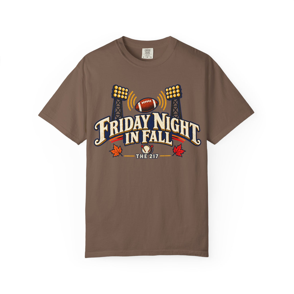 Friday Night In Fall Football T-Shirt