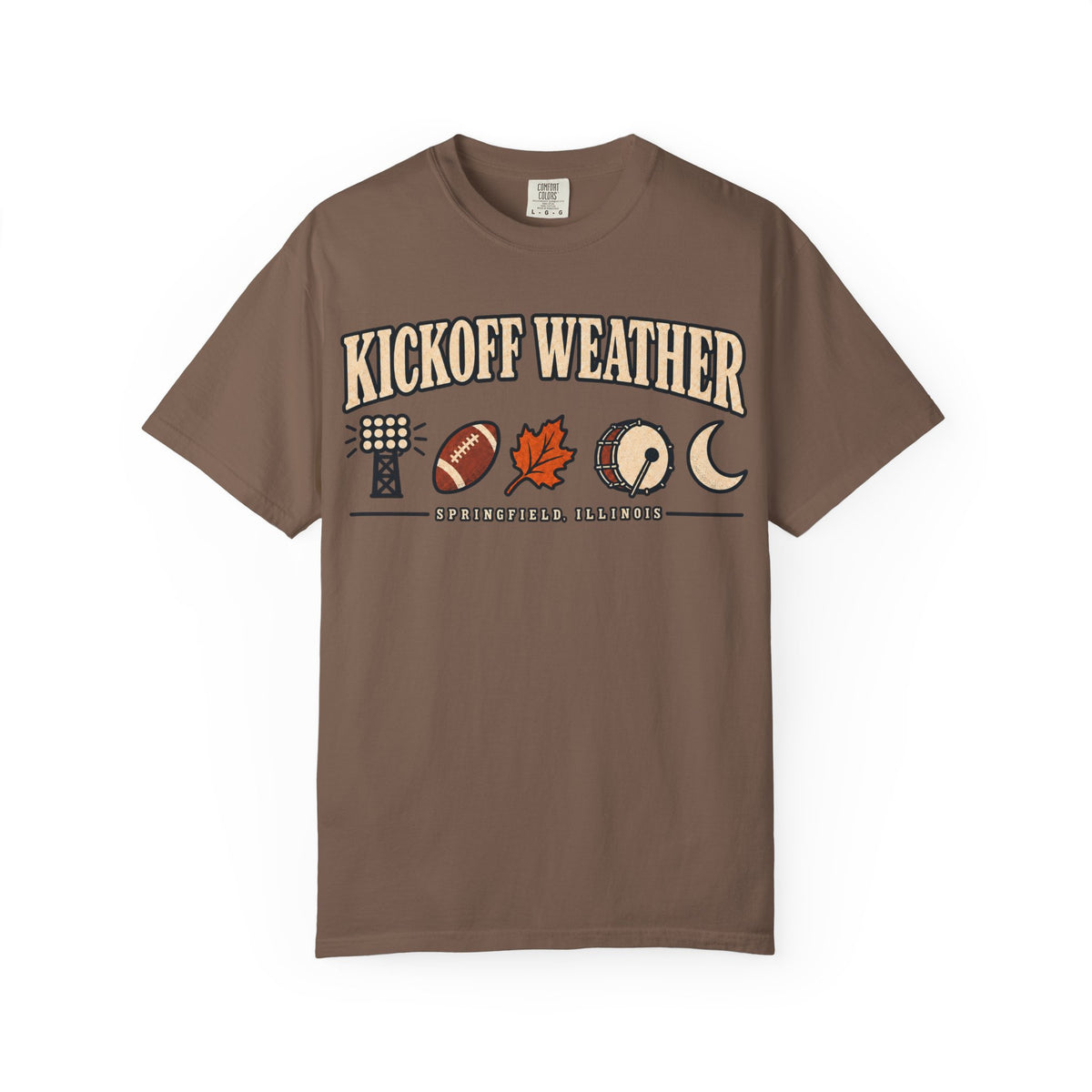 Kickoff Weather Springfield Illinois T-Shirt
