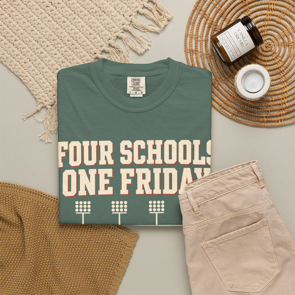 Four Schools One Friday Football T-Shirt